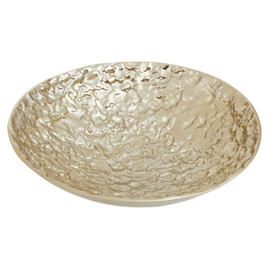 Akira Gold Round Bowl