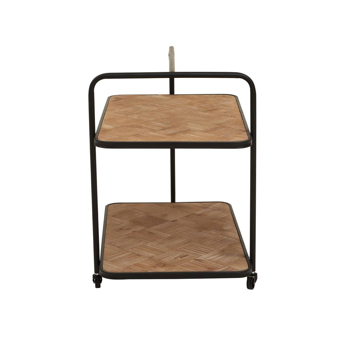 Ashford Parquet Fir Wood Trolley