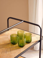 Ashford Parquet Fir Wood Trolley
