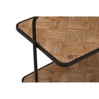 Ashford Parquet Fir Wood Trolley