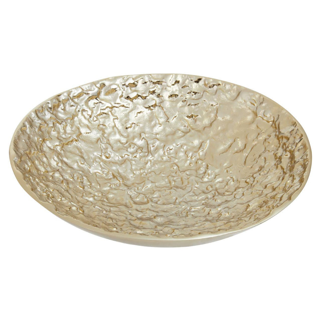 Akira Gold Round Bowl