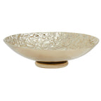 Akira Gold Round Bowl