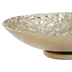 Akira Gold Round Bowl