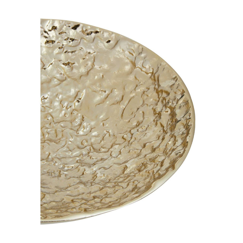 Akira Gold Round Bowl