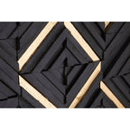 Eden Black Wood Carving Wall Art