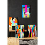 Eden Genuine Leather Multicoloured Wall Art