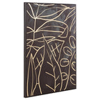Eden Canvas Black and Gold Wall Art