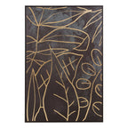 Eden Canvas Black and Gold Wall Art