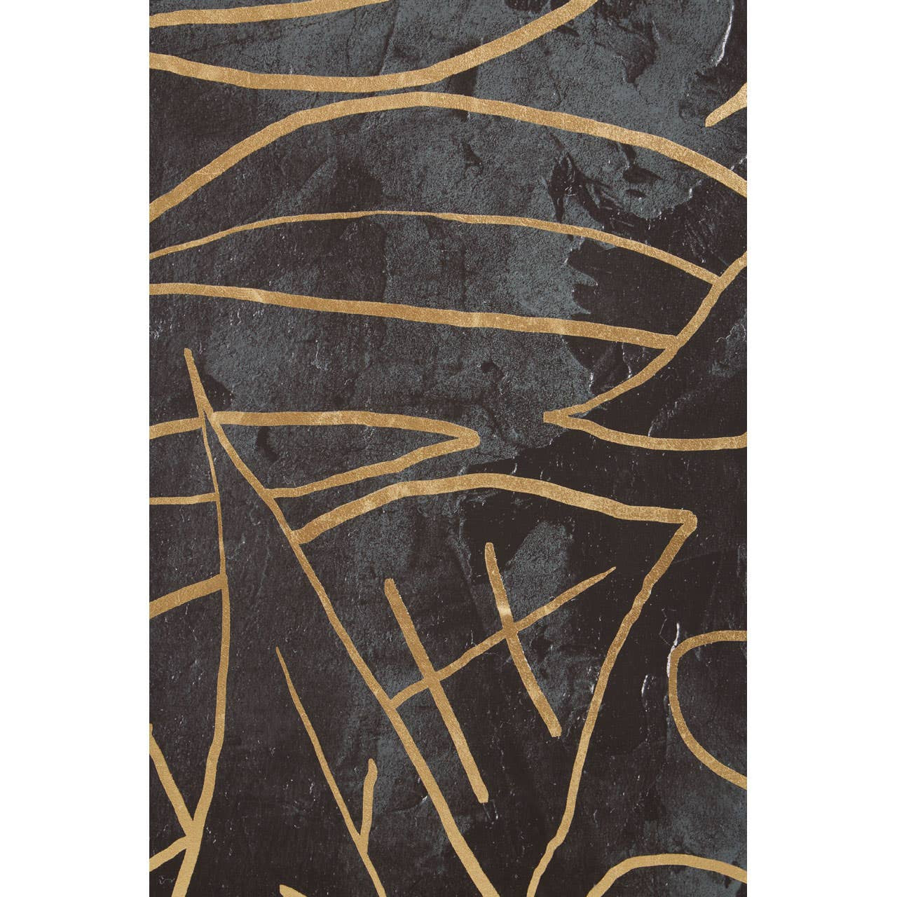 Eden Canvas Black and Gold Wall Art