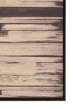 Eden Black and Natural Canvas Wall Art