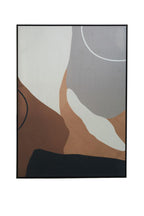 Eden Neutral Abstract Canvas Wall Art