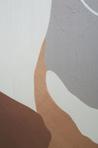 Eden Neutral Abstract Canvas Wall Art