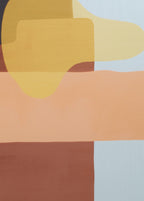 Eden Multi Coloured Canvas Wall Art