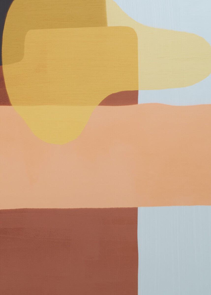 Eden Multi Coloured Canvas Wall Art