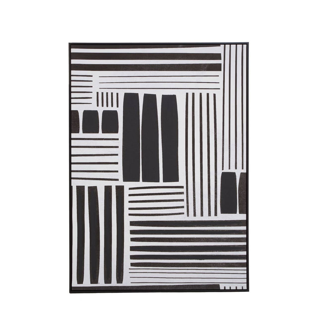Eden Retro Grace Stripes Wall Art