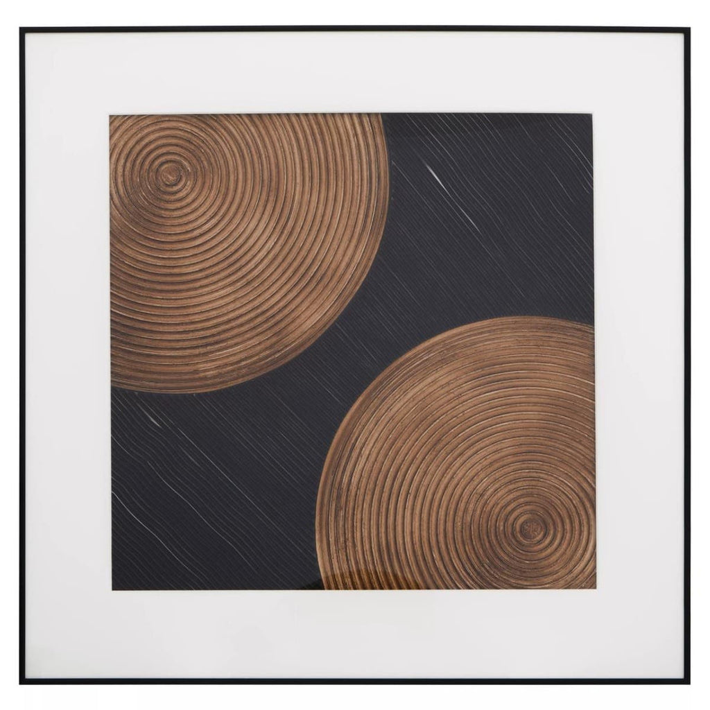 Eden Black And Brown Wall Art