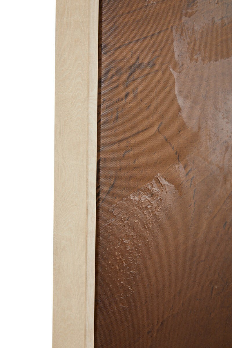 Eden Brown and Natural Textured Wall Art