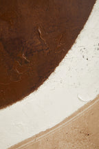 Eden Brown and Natural Textured Wall Art