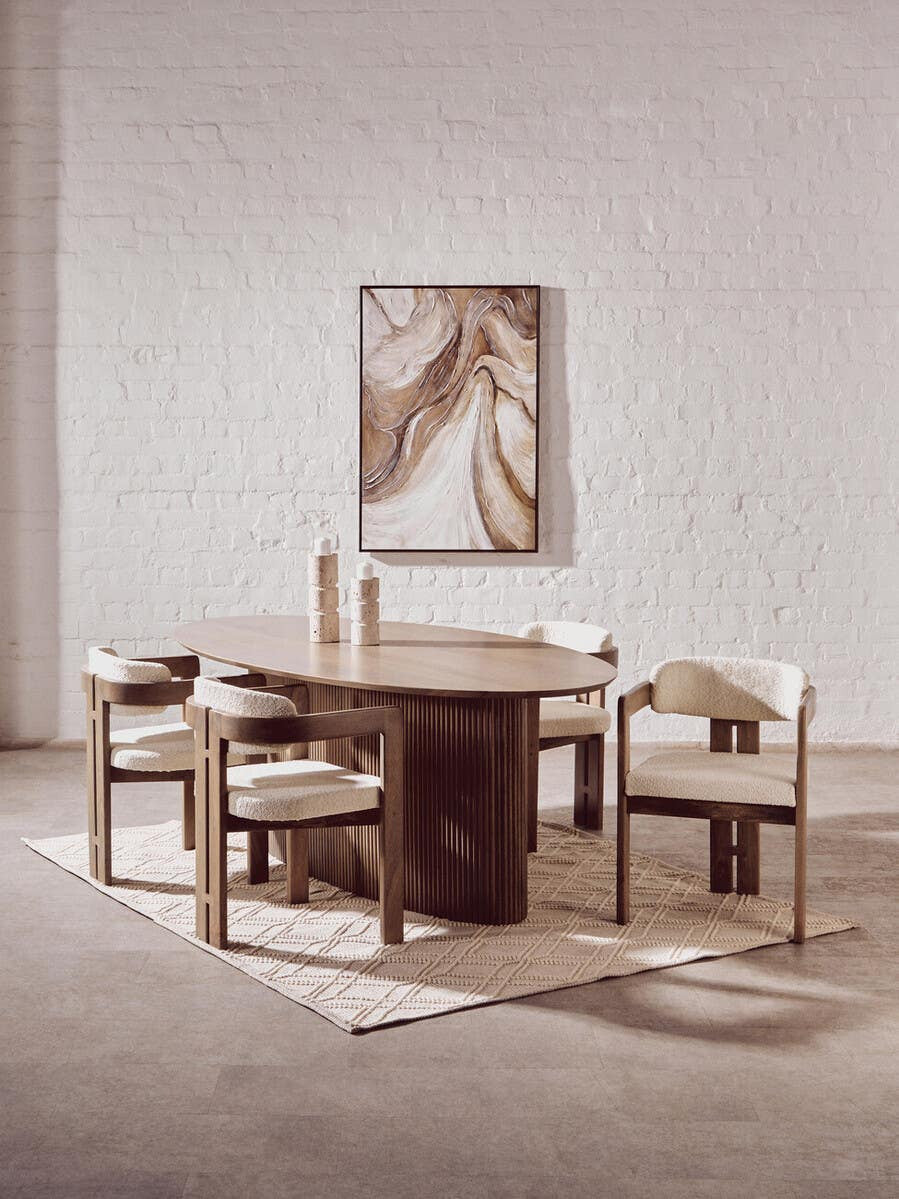 Eden Neutral Abstract Textured Wall Art