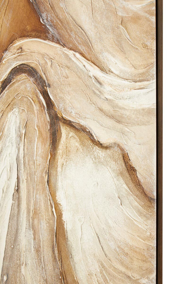 Eden Neutral Abstract Textured Wall Art