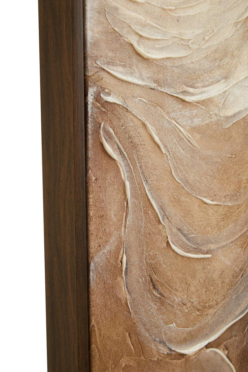 Eden Neutral Abstract Textured Wall Art