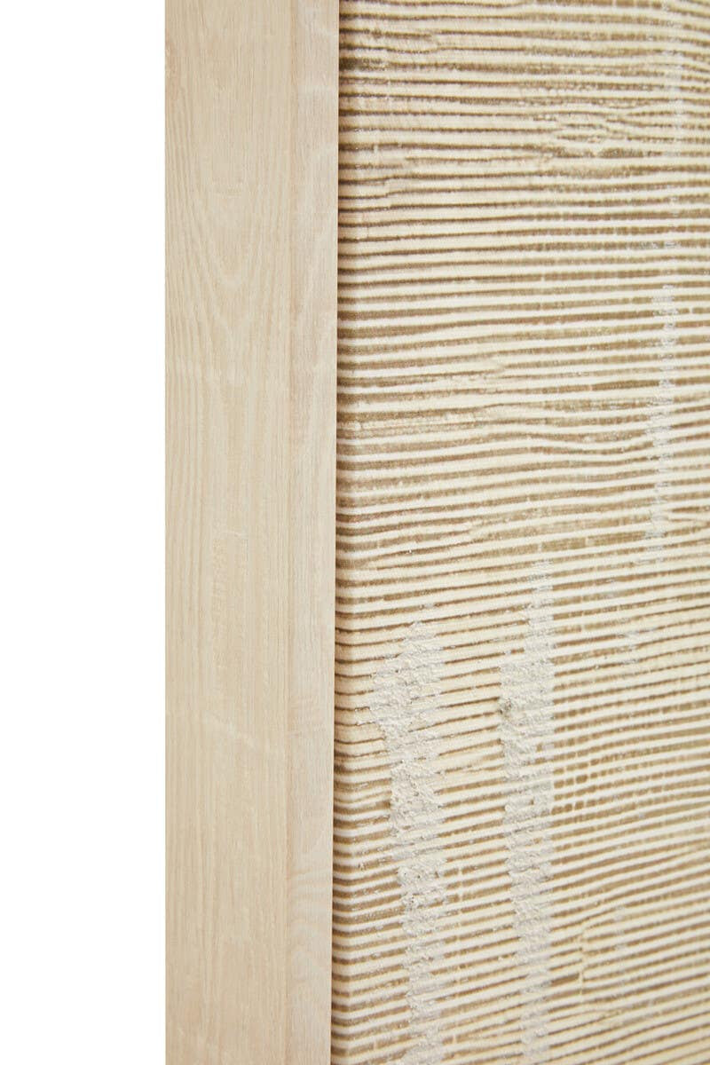 Eden Neutral Abstract Textured Canvas Wall Art