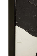 Eden Black and White Abstract Hand Painted Wall Art