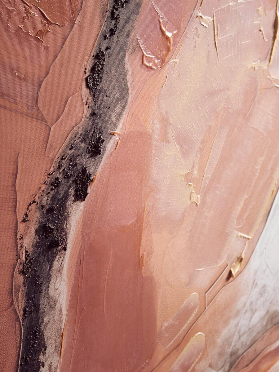 Eden Multi Colour Abstract Textured Wall Art