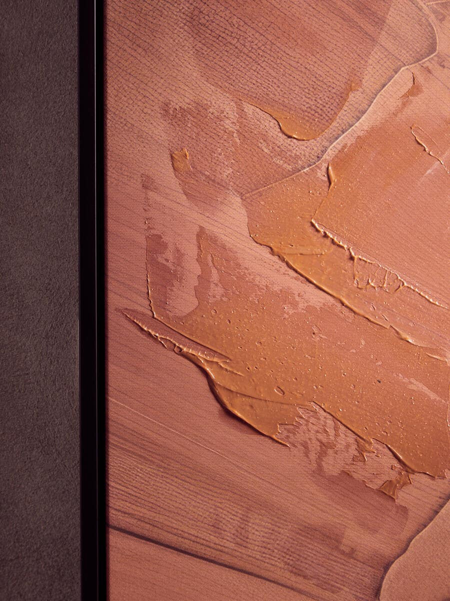 Eden Multi Colour Abstract Textured Wall Art