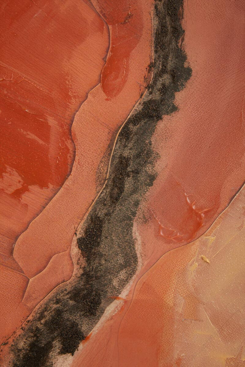 Eden Multi Colour Abstract Textured Wall Art