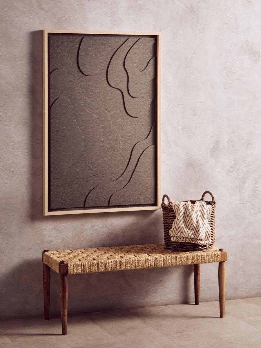 Eden 3D Effect Green Wall Art