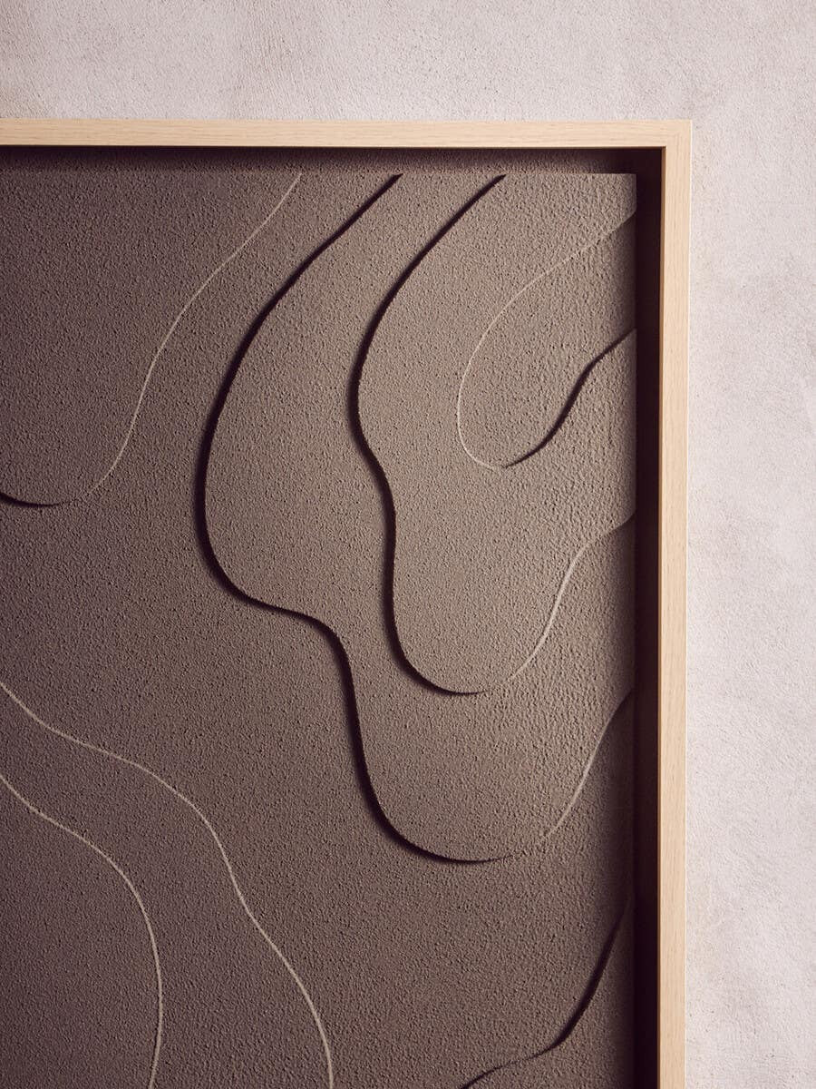 Eden 3D Effect Green Wall Art