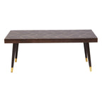 Kai Mango Wood Gold Coffee Table