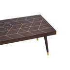 Kai Mango Wood Gold Coffee Table
