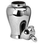 Tarro de jengibre grande cromado