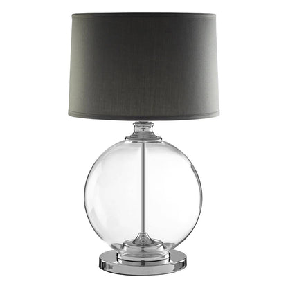 Lámpara de mesa Aurora gris